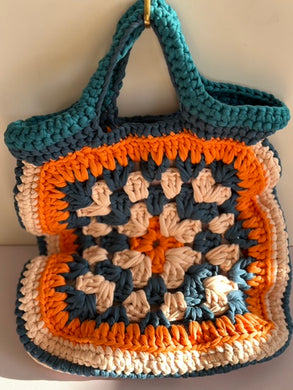 Granny Square Boho Bag